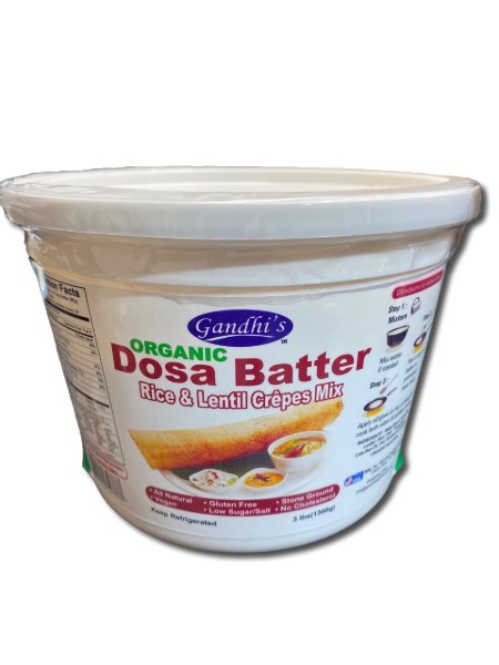 Gandhi Dosa Batter (Organic) 3lb - Keemat Grocers